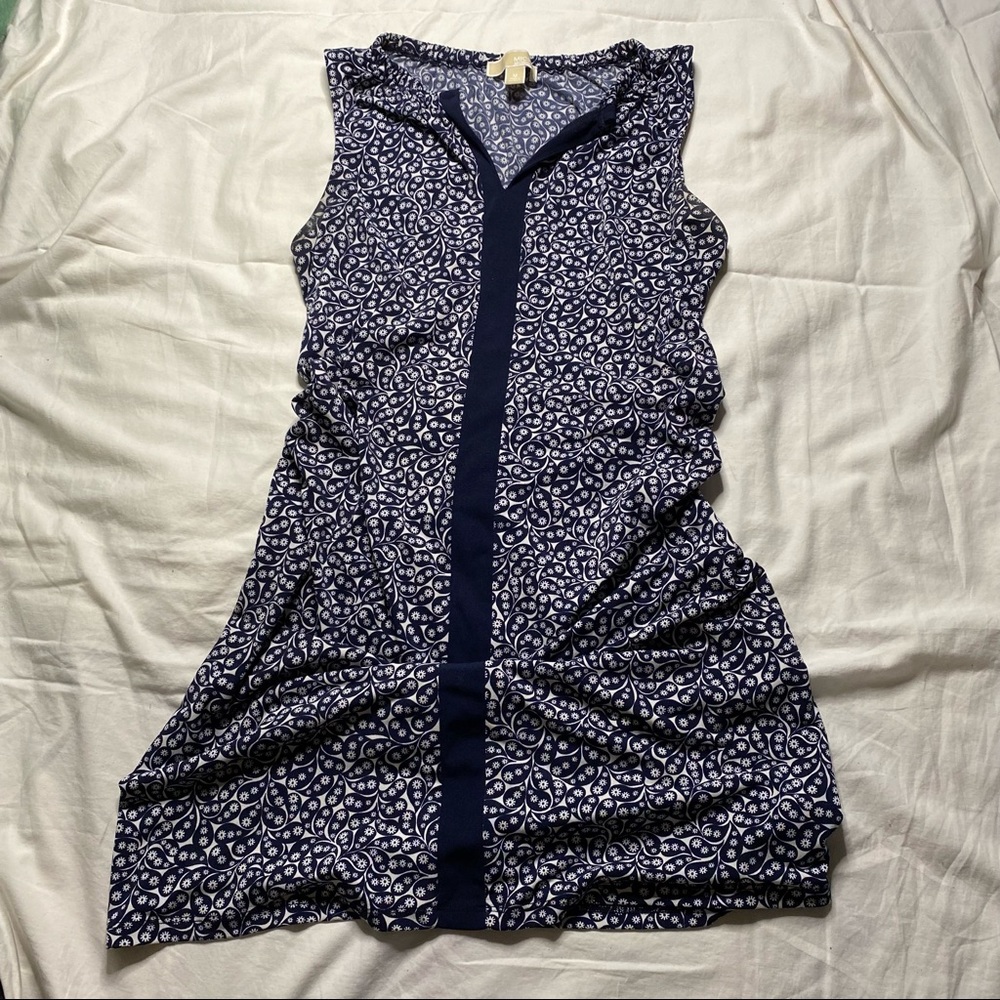 Navy and White Michael Kors Dress